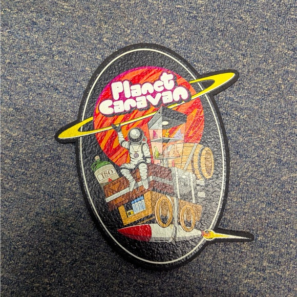 Planet Caravan Mood Mat Coaster - Picture 1 of 2